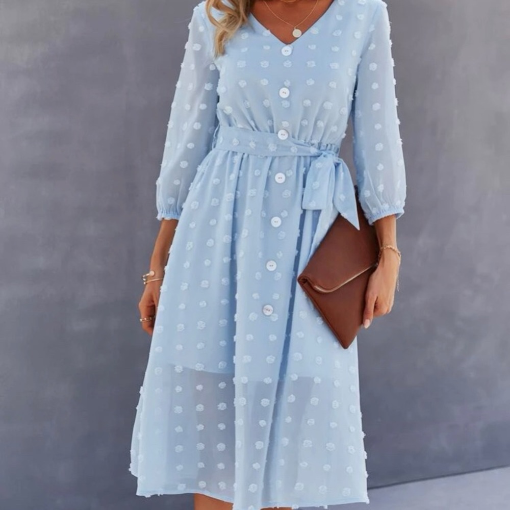 2 for $15 bundle, Blue polkadot dress